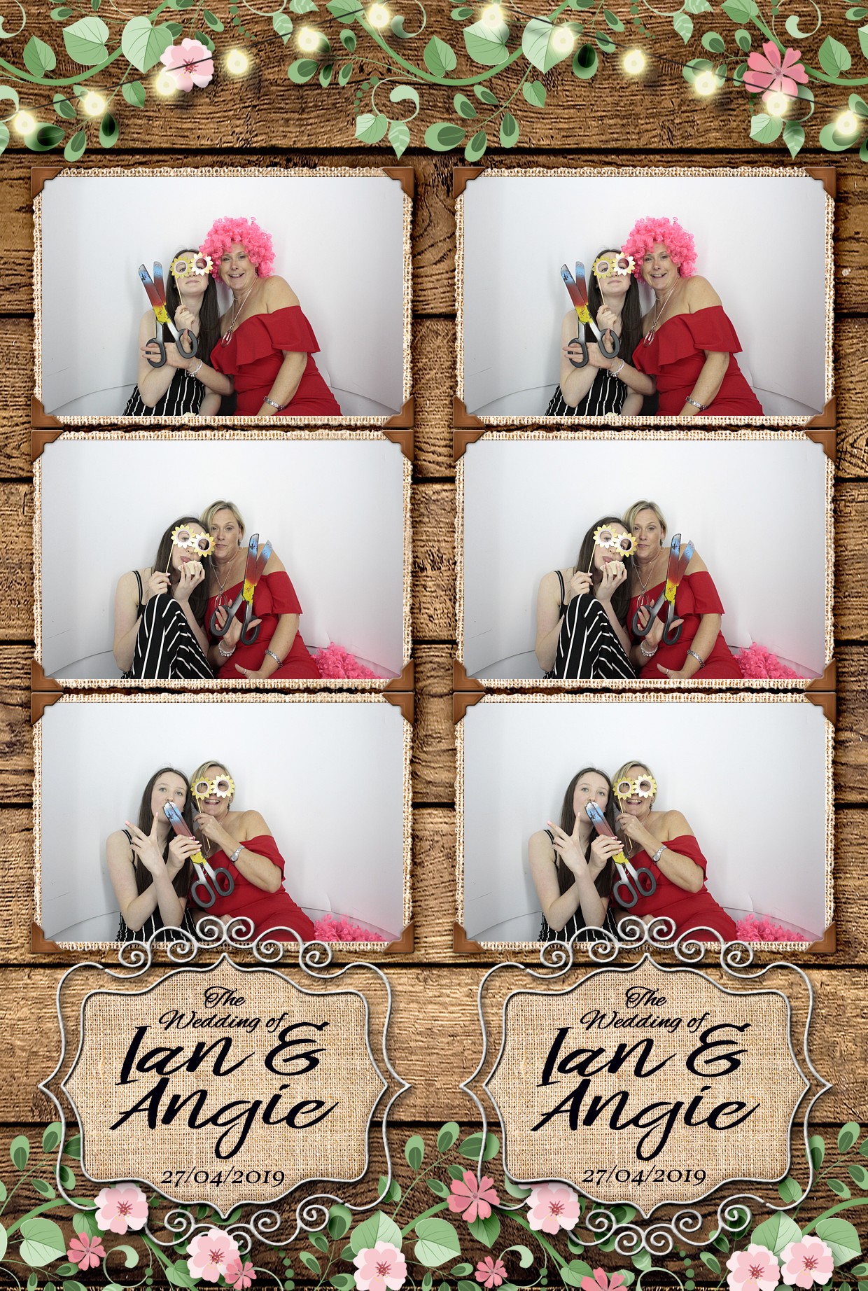 Ian & Angie’s wedding  | View more photos from the event at gallery.myphotoboothexperience.co.uk/u/MyPhotoBoothExperienceLtd/Ian-Angie’s-wedding